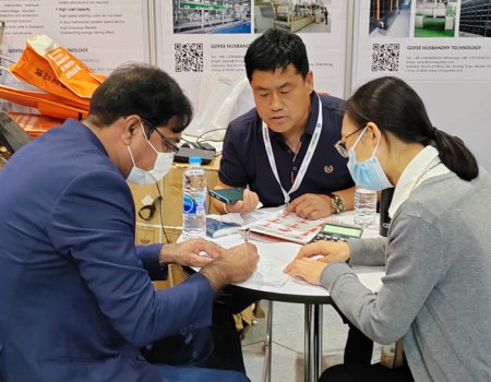 Participated in the International Livestock Machinery and Equipment Exhibition held in Thailand